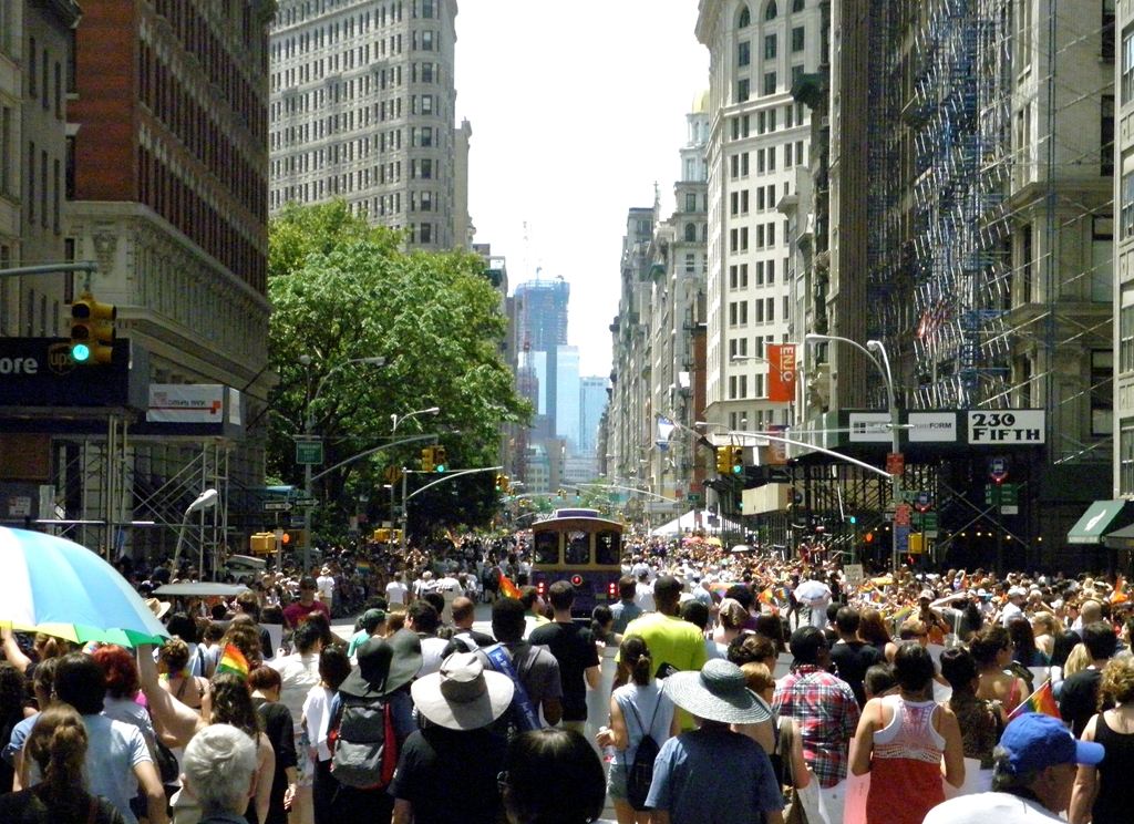 Marching down Fifth Avenue with pride, determination Photo