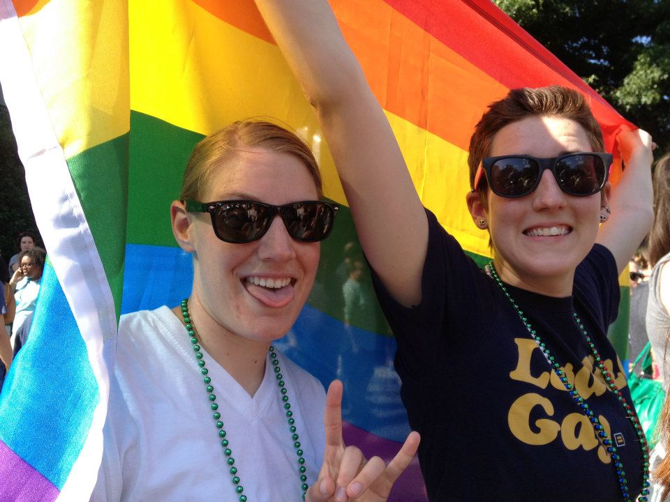 First year we got to spend Pride together! Photo