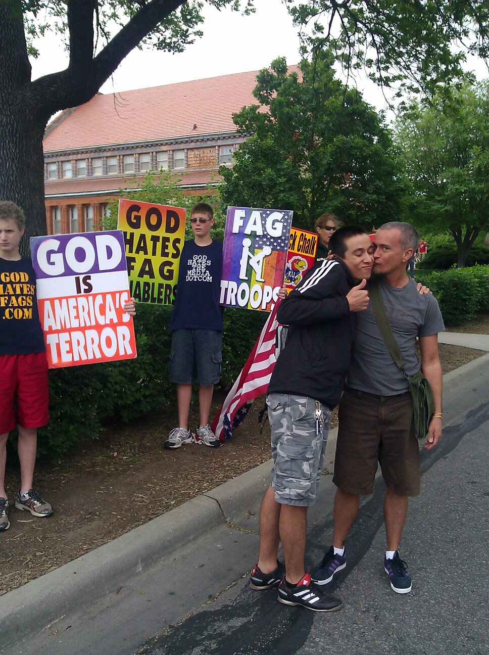 Look at what we found outside before the Brown Bag Drag! Photo