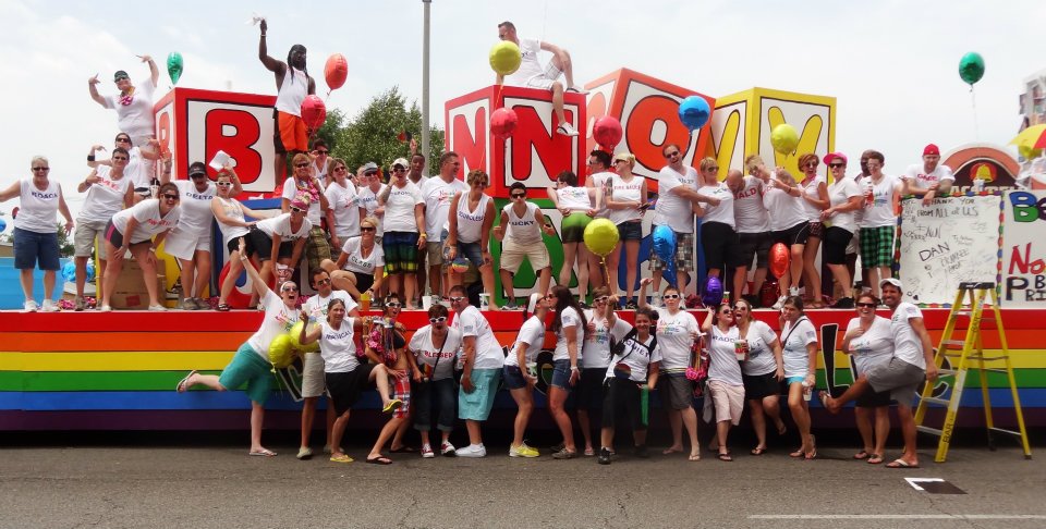 My First Year Working the Parade With Novaks Bar in St. Louis MO. Photo