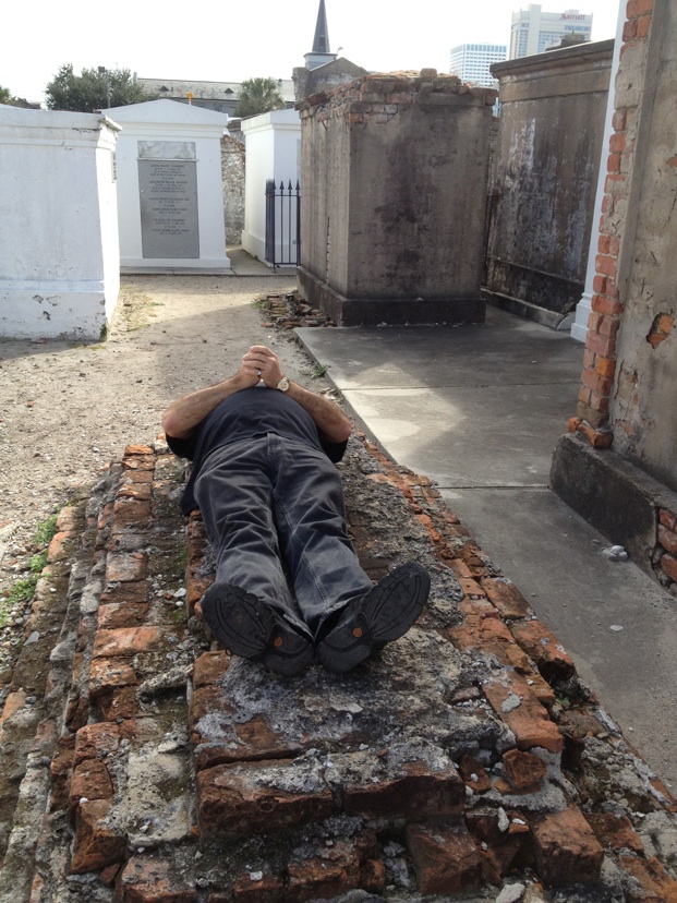 Hanging with the locals, St Louis Cemetary Photo