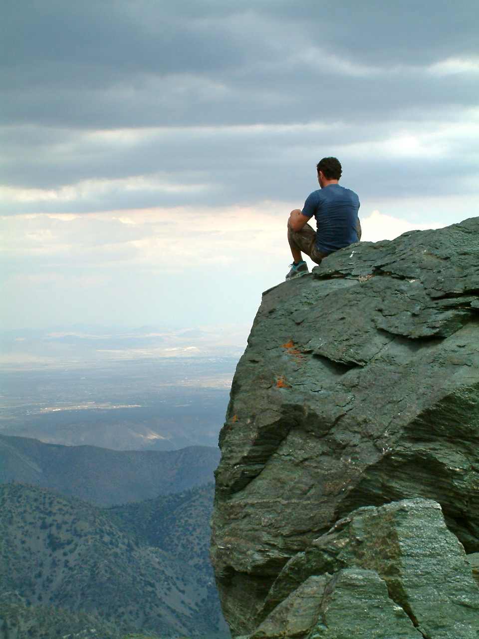 Serenity now. (Midway to Mt. Baldy summit) Photo
