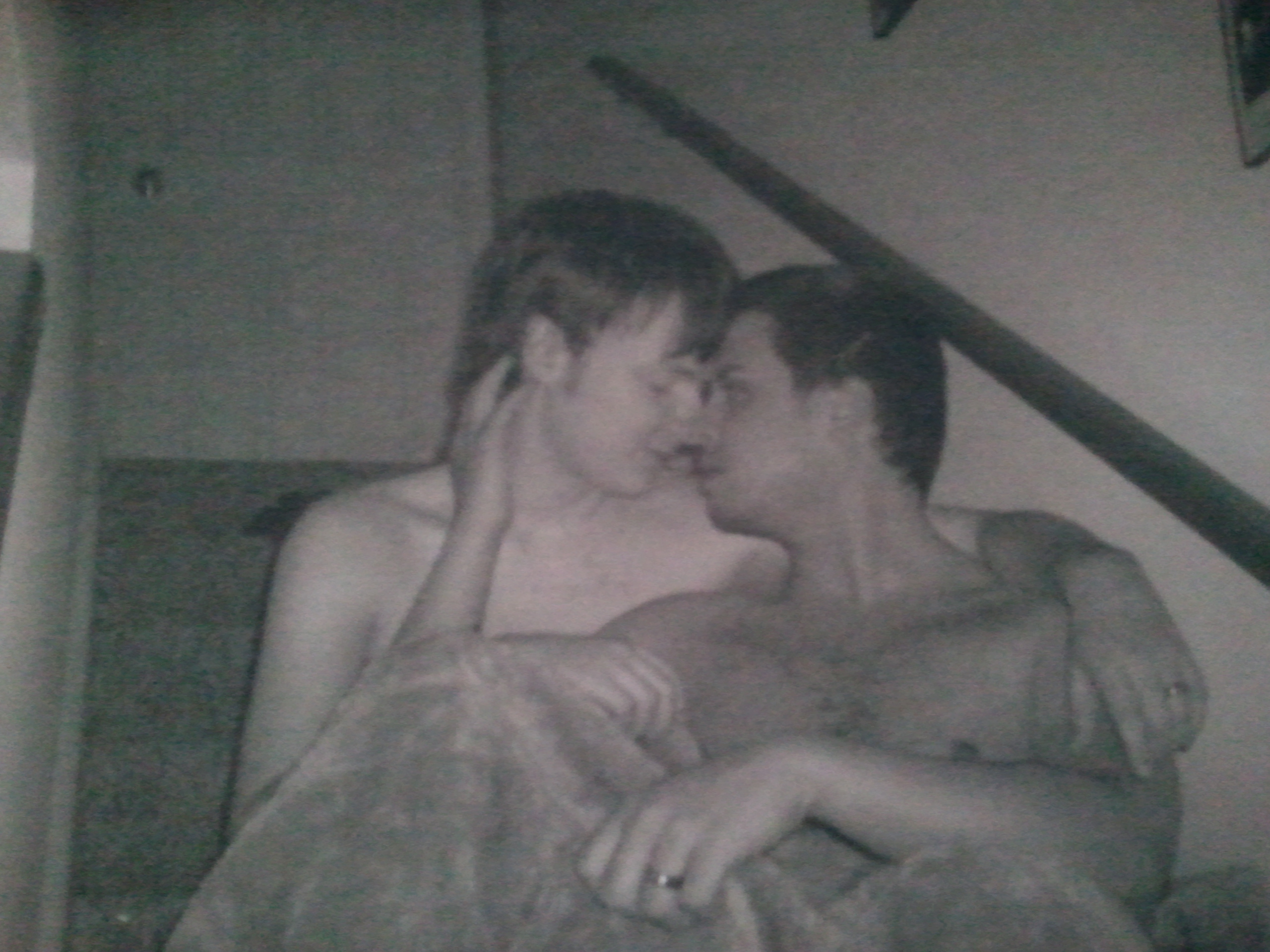 My husband and I after our wedding in 2007 Photo