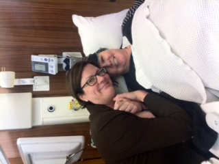 Karen & Barb 2012, kiss kiss, chemo kiss Photo